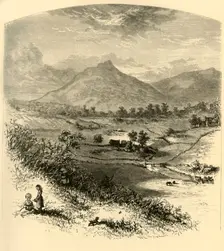 Peaks of Otter 1872. Creator: William Ludwell Sheppard
