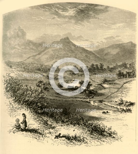 'Peaks of Otter', 1872.  Creator: William Ludwell Sheppard.