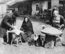 Peanut and scent pedlars, Sofia, Bulgaria, c1923