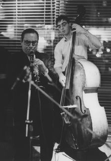 Peanuts Hucko, Mike Hutton, Cambridge, 1988. Creator: Brian Foskett