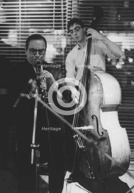 Peanuts Hucko, Mike Hutton, Cambridge, 1988. Creator: Brian Foskett.