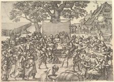 Peasant Wedding, 1560. Creator: Peeter van der Borcht