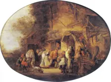 Peasant Wedding, 1643. Creator: Isaac van Ostade