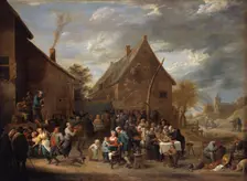 Peasant Wedding, 1650. Creator: David Teniers II