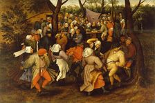 Peasant Wedding Dance, 1607. Creator: Pieter Brueghel the Younger