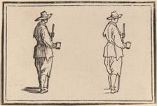 Peasant with a Cup, 1621. Creator: Edouard Eckman