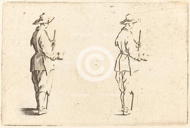 Peasant with a Cup, c. 1622. Creator: Jacques Callot.