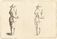 Peasant with a Cup, c. 1622. Creator: Jacques Callot