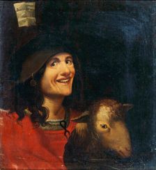 Peasant with a Sheep