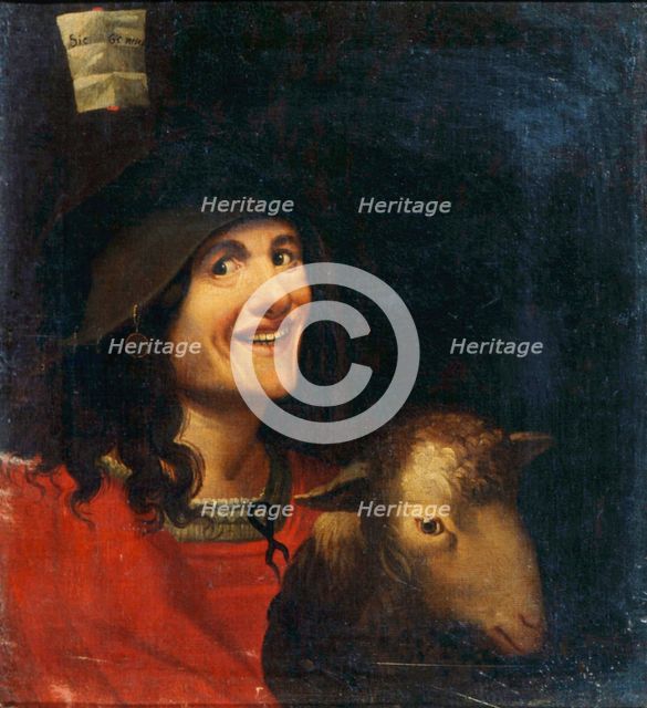 Peasant with a Sheep'.