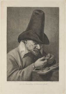 Peasant with Coins, Second Half of the 18th cen.. Artist: Hess, Carl Ernst Christoph (1755-1828)