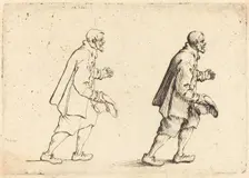 Peasant with Hat in Hand, c. 1617. Creator: Jacques Callot