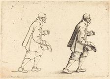 Peasant with Hat in Hand, c. 1617. Creator: Jacques Callot