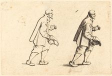 Peasant with Hat in Hand, c. 1622. Creator: Jacques Callot