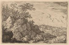 Peasant with His Dog, probably c. 1645/1656. Creator: Allart van Everdingen