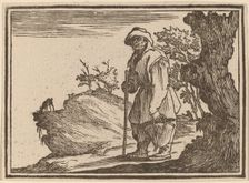 Peasant with Sack, 1621. Creator: Edouard Eckman