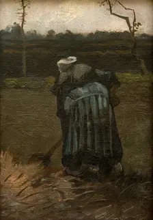 Peasant Woman Digging, 1885