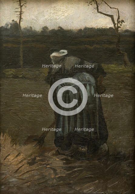 Peasant Woman Digging, 1885.