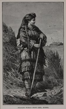 Peasant woman of the Government of Oryol, 1882