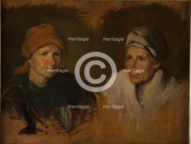 Peasant Women, between 1840-1848. Creator: Piotr Michalowski.