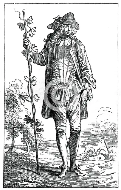 Peasant Costume, (1885). Artist: Jean-Antoine Watteau