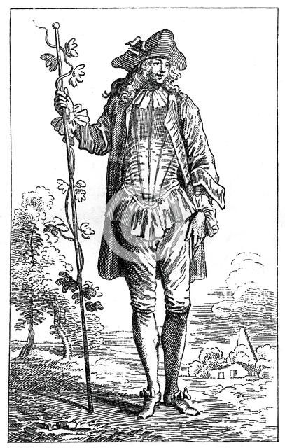 Peasant Costume, (1885). Artist: Jean-Antoine Watteau