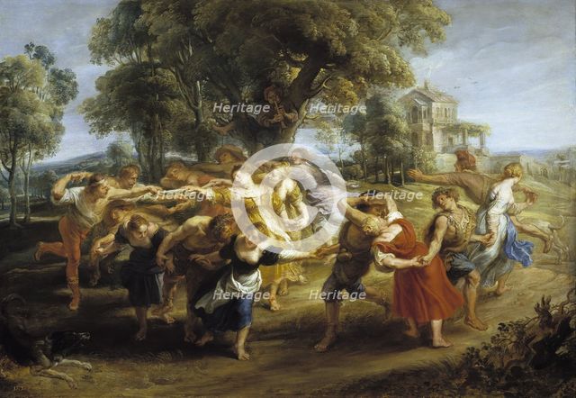 Peasant Dance, 1630-1635. Artist: Rubens, Pieter Paul (1577-1640)