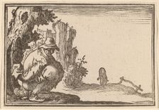 Peasant Defecating, 1621. Creator: Edouard Eckman