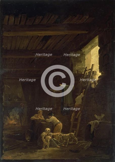 Peasant Dwelling-Place, 1770. Creator: Hubert Robert.