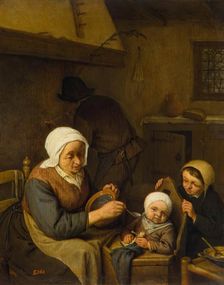Peasant Family, 1667. Creator: Adriaen van Ostade