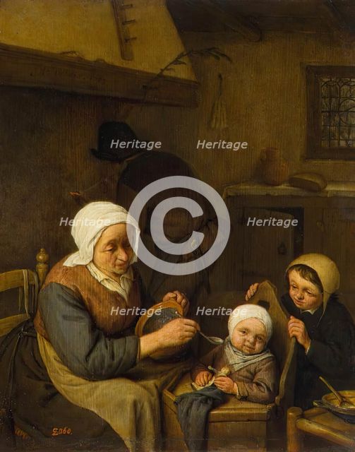 Peasant Family, 1667. Creator: Adriaen van Ostade.