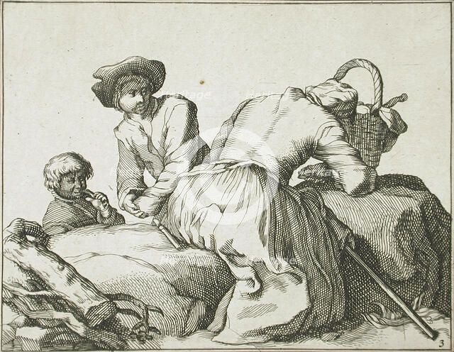Peasant Family, 17th century. Creator: Unknown.