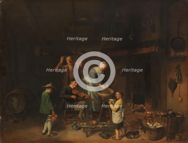 Peasant Family Singing, 1640-1677. Creator: Pieter Jacobsz. Duyfhuijsen.