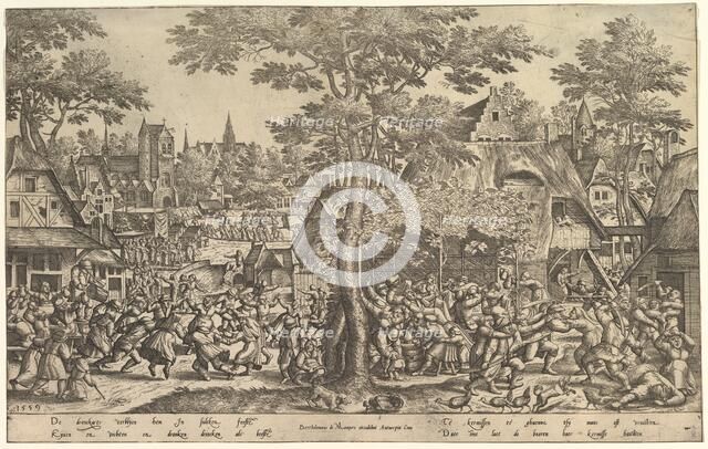 Peasant Fair, 1559. Creator: Peeter van der Borcht.