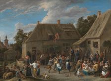 Peasant Fair, c.1665. Creator: David Teniers II