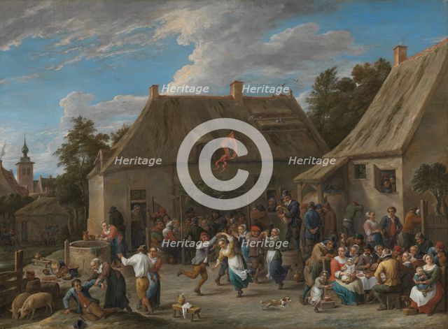 Peasant Fair, c.1665. Creator: David Teniers II.