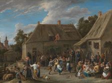 Peasant Fair, c.1665. Creator: David Teniers II