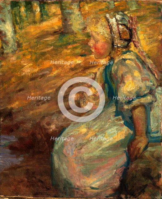 Peasant Girl, 1900. Creator: Alice Pike Barney.