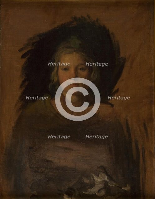 Peasant Girl, between 1840-1848. Creator: Piotr Michalowski.