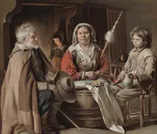 Peasant Interior, c. 1645. Creator: Louis Le Nain