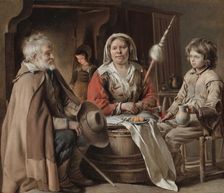Peasant Interior, c. 1645. Creator: Louis Le Nain
