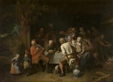 Peasant Meal, 1651. Creator: David Ryckaert III