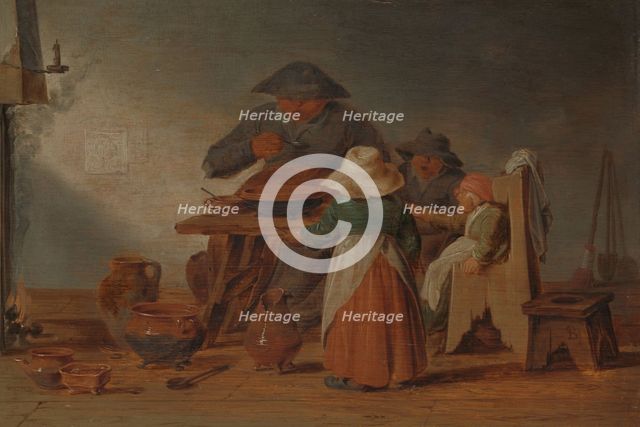Peasant Meal, c.1625-c.1635. Creator: Jan Jansz Buesem.