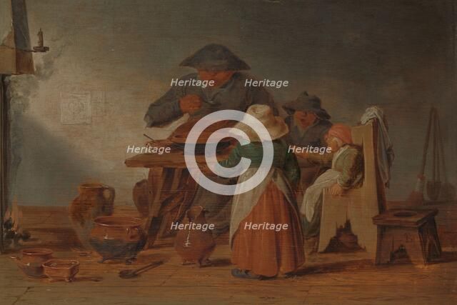 Peasant Meal, c.1625-c.1635. Creator: Jan Jansz Buesem.