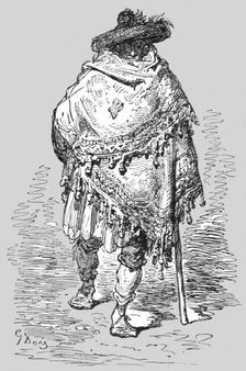 'Peasant of Orthuela; Notes on Spain 1875. Creator: Unknown