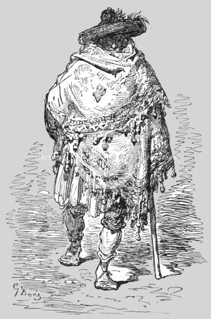 ''Peasant of Orthuela; Notes on Spain', 1875. Creator: Unknown.