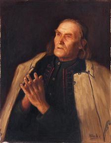 Peasant praying, c1928. Creator: Stefan Straka