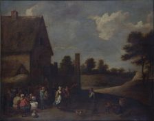 Peasants carousing 1630-1690. Artist: David Teniers II