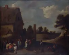 Peasants carousing 1630-1690. Creator: David Teniers II