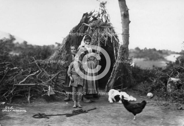 Peasants, Greece, c1920s-c1930s(?). Artist: Unknown